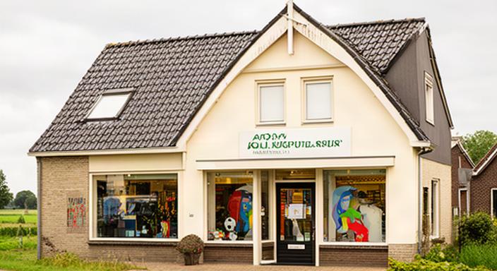 Sportwinkel van Ijlst Shop BV aan de Wollinghuizerweg in Vlagtwedde